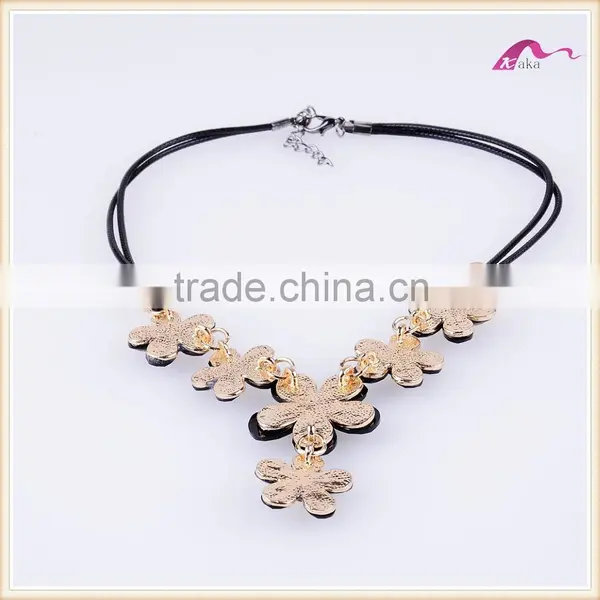 Luxury Statement Necklace Summer Classic Rope Chain Crystal Choker Necklace photo-4