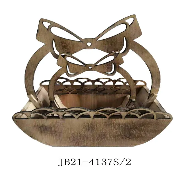 New Decorative Vintage Natural Wholesale Wooden Display Crates