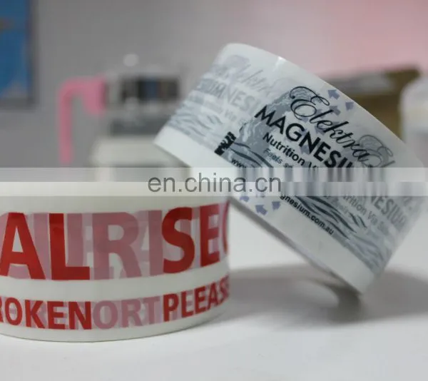 Branded Custom Logo Box Seal Tape Fragile Bopp Clear Packing Tape photo-5