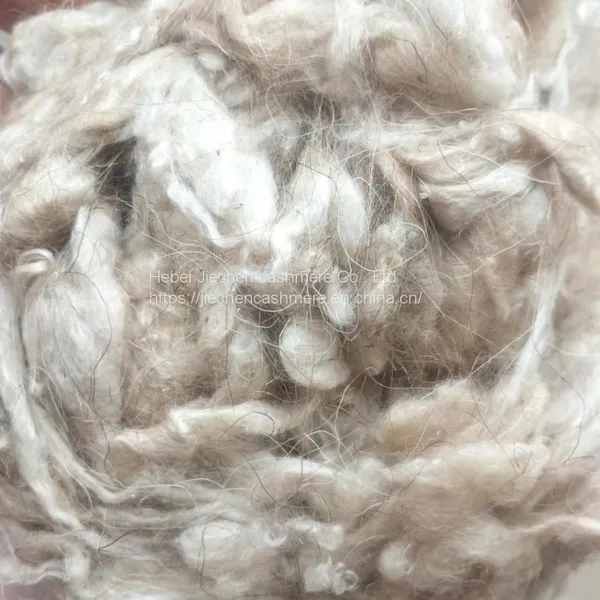 Washed Sheep Wool 100% Cashmere Woolen 17.5 Micron Merino Wool