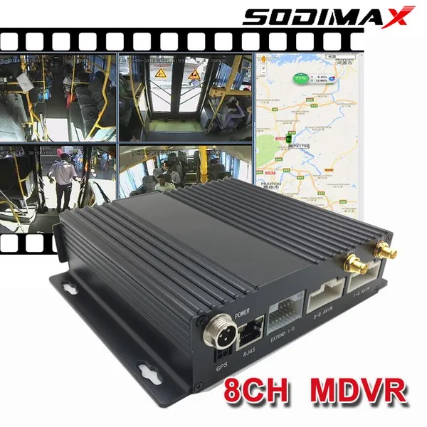 SD Card GPS Positioning Vehicle Mobile DVR Real Time Monitoring Car Recorder MDVR