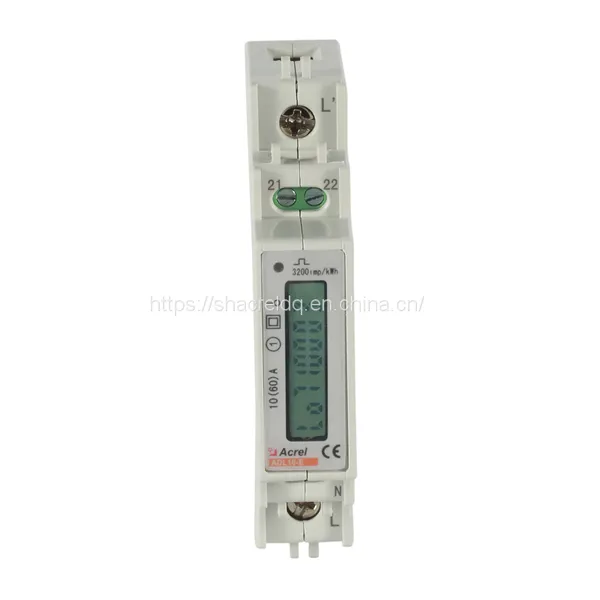 ADL10-E/C Low Voltage Electrical 35mm DIN Rail Direct Connect Energy Electric Meter Monitor LCD Display photo-5