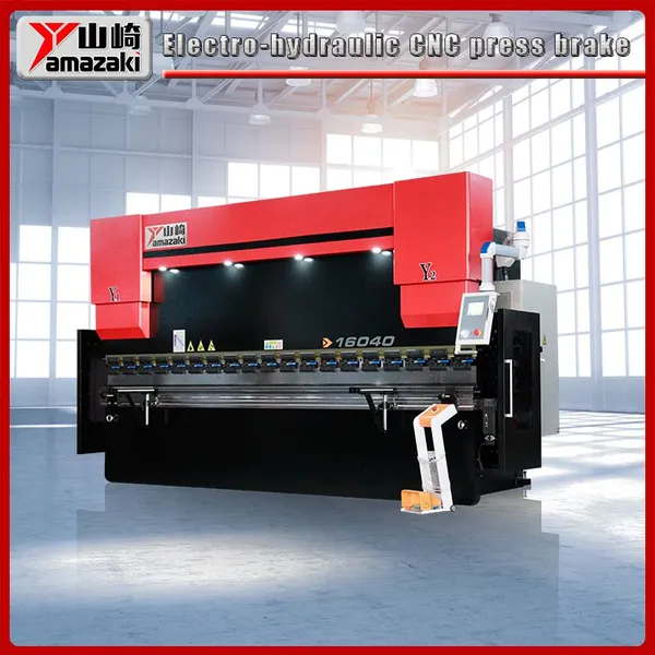 WE67K Series CNC Press Brakes/ Electro-hydraulic Servo Press Brake/High Quality Bending Machine Manufacturer