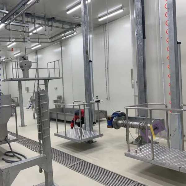 Livestock Production Line Cattle Slaughterhouse Skinning Machine for Butcher Equipment photo-3