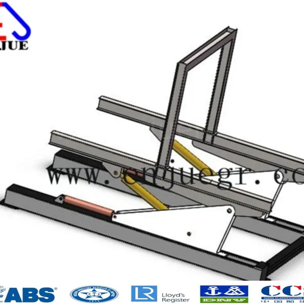 Hydraulic Mobile Loading or Unloading 40 Ton Container Tilter Tilter Container Truck Gantry Crane photo-5