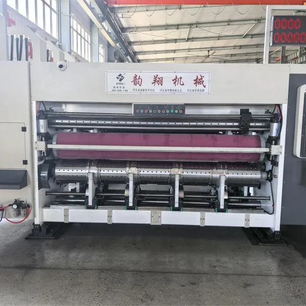 1224 Type High Speed Water Ink Letterpress Printing With Computer Free-pressure Die Cutting Machine for Carton Box Making photo-3