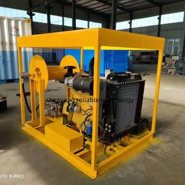 diesel Engine Large Sewer Drain Pipeline Cleaning Machine Drainage Pipe Cleaner