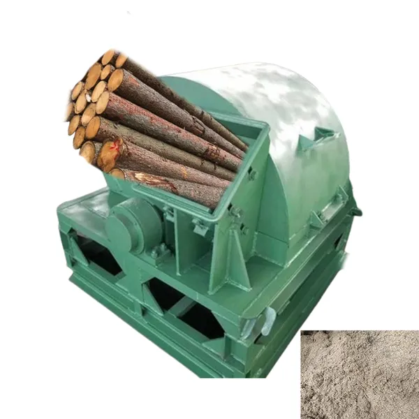 Wood Crusher Small Waste Wood Sawdust Machine Wood Log Crusher photo-4