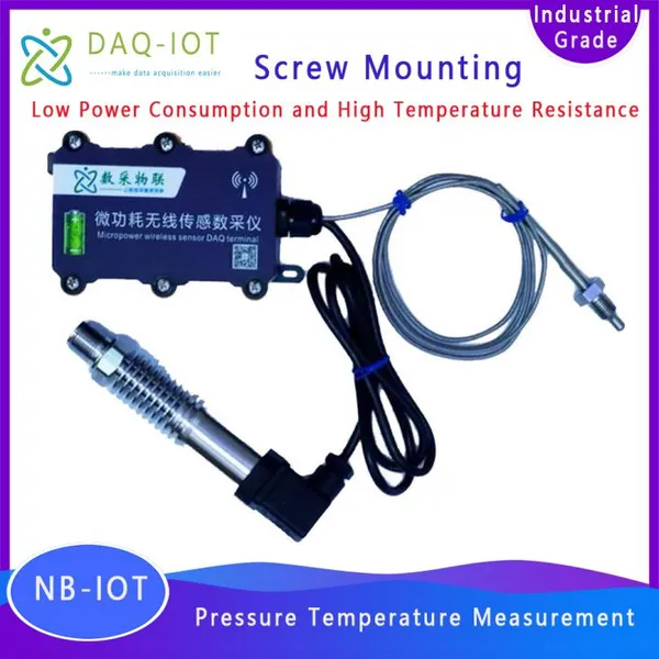 Micropower Wireless Temp & Pressure Sensor With Remote Data Reporting for Pipeline Pressure Temperature photo-4