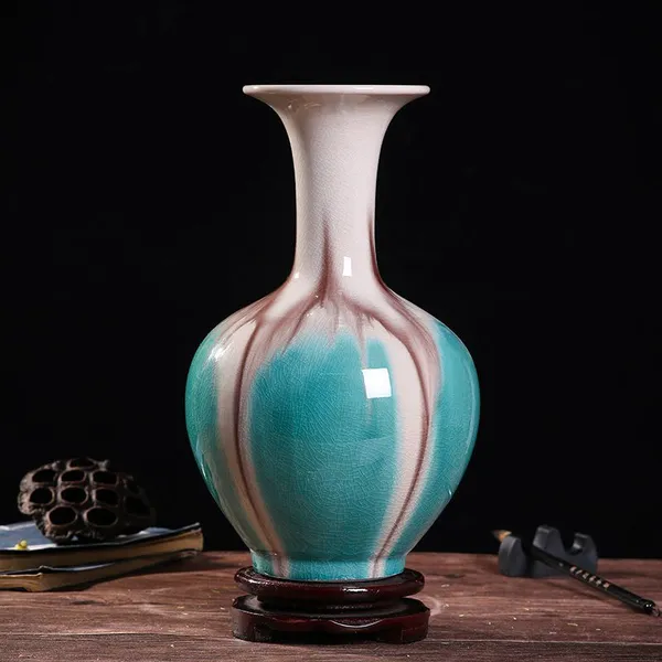 Ceramic Vase Flower Vase Ceramic Ornament photo-3