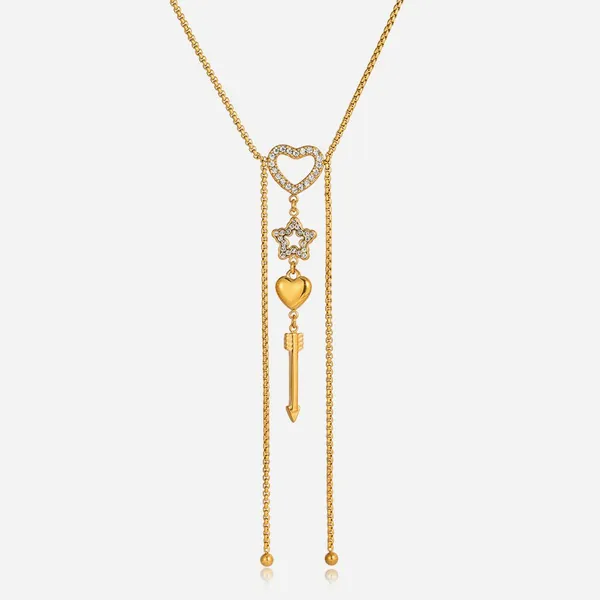 HonHo Stainless Steel Necklace for Active Lifestyle Sweat Resistant photo-3