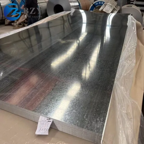 Customized Size Low Price Hot Dipped Galvanized Steel Plate For Sale photo-3