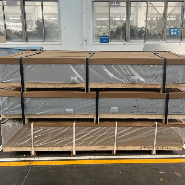 3003 3105 Aluminum Alloy Sheet Anti-Rust Light Weight Aluminum Plate For Fuel Tank Production photo-5