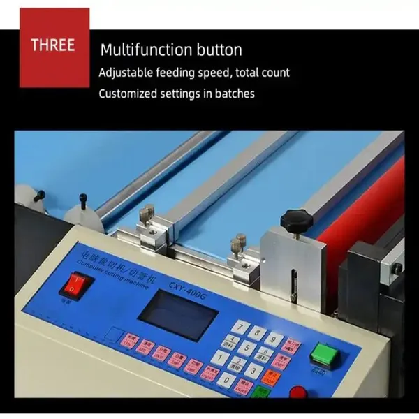 MO-Qdmdch Automatic Computerized BZ181 Roll to Sheet Cutting Machine for PVC Bubble Film Non-woven Fabric Strip Polyester Film Slitting Machin photo-4