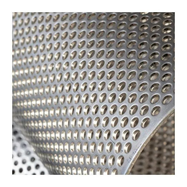 1mm x 2mm Hole Decorative Stainless Steel Wire Honeycomb Metal Mesh Galvanized Perforated Aluminum Perforated 1mm x 2mm Hole photo-2