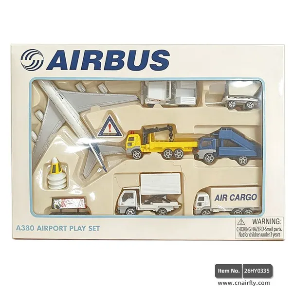 Airbus A380 Aviation Aircraft Toy Set