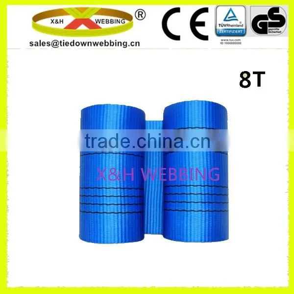 8T Eye to Eye Flat Polyester Web Sling photo-6