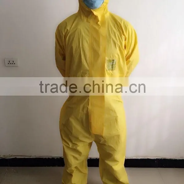 Disposable Ebola Protective Suit Coverall Overall photo-3
