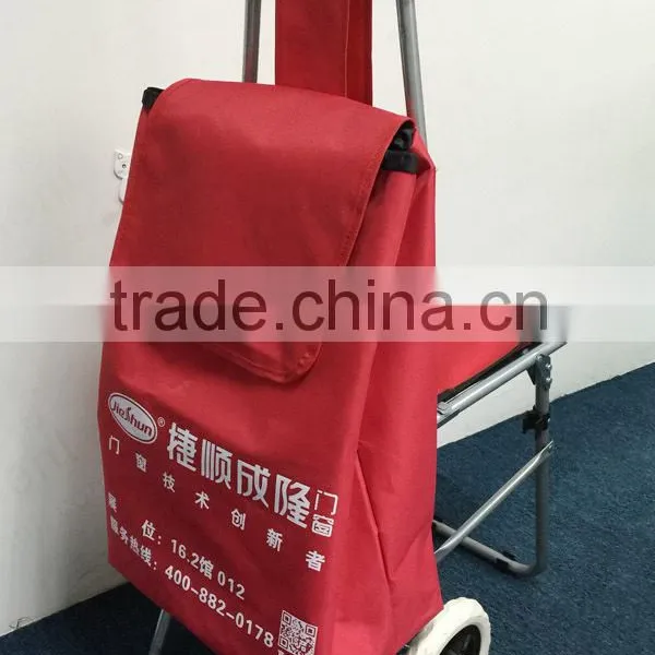 Promotional Shopping Trolley Bag With Seat photo-2