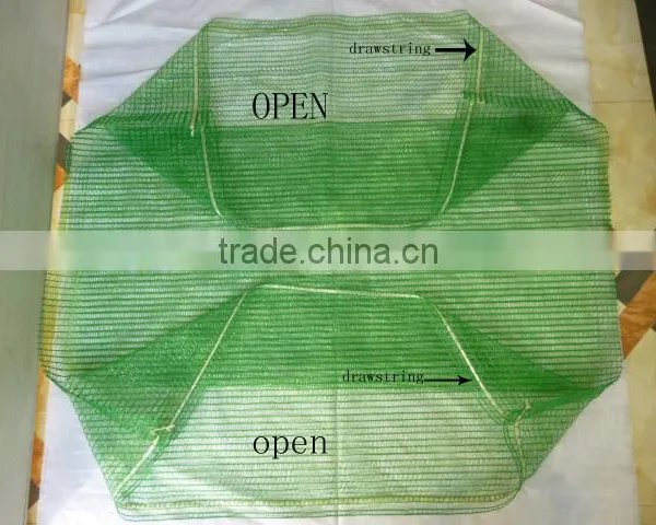 Green 100X100CM Date Tree (date Palm) Raschel Mesh Bag