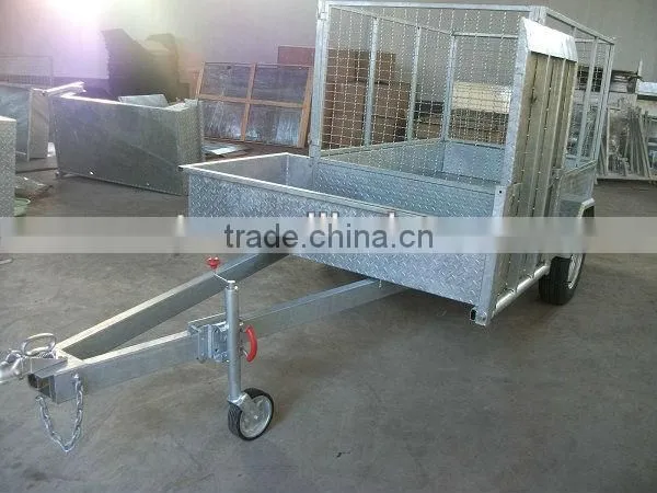 Hot-dipped Galvanized Mower Trailer, Lawn Mowing Trailer, Lawn Mower Trailer photo-2