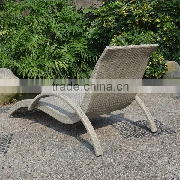 Garden Modern Rattan Wicker Outdoor Furniture Luxury French Chaise Spa Swimming Pool Hotel Sun Lounge Chair Quality Choice photo-3