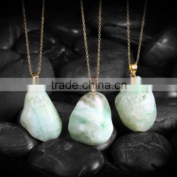 Elegant Natural Stone Fashion Necklace photo-3