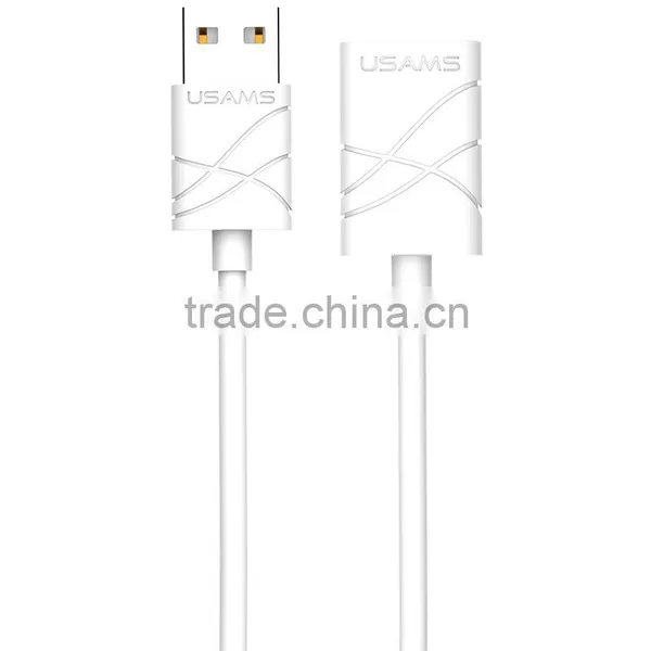 USAMS SJ052 U-GEE Serie 2M 2.1A USB 2.0 Extension Round Cable for Universal USB Port Device photo-4