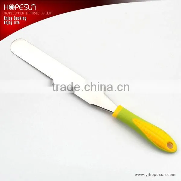 New Design Cake Decorating Tool Long Stainless Steel Cake Knife With Plastic Handle photo-4