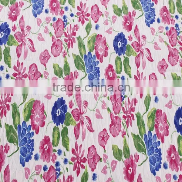100% Cotton Poplin Fabric China Supplier Printed Flower Designes Use for Garments photo-3