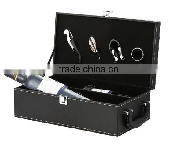 2015 Hot New High Quality Leather Wine Holders photo-4