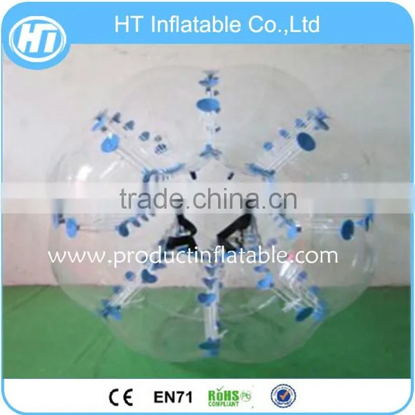 Dia 1.5m Bubble Soccer Ball in Garden,Inflatable Body Zorb,Zorbing Bumper Ball photo-5