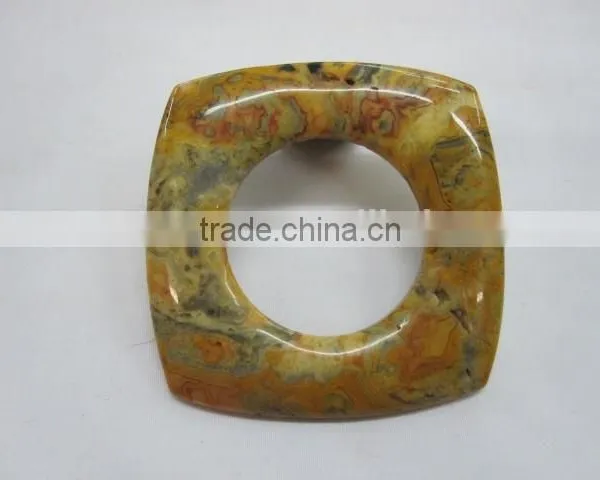 Natural Different Kinds of Gemstone Donut Rectangular Gemstone Nugget Rough Polished for Sale