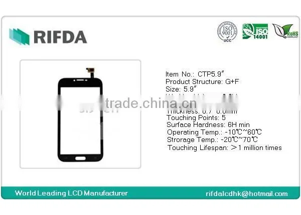Classic Lcd Touch Screen Panel Display 5.9" CTP for Cell Phone photo-2