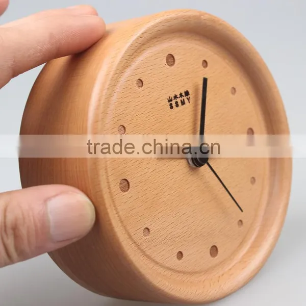 Shanshui Custom Wooden Desktop Clock, DRZ003 photo-3
