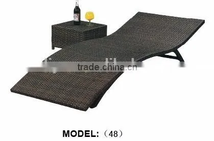 Outdoor Rattan Pool Sunbed or Beach Bed photo-2