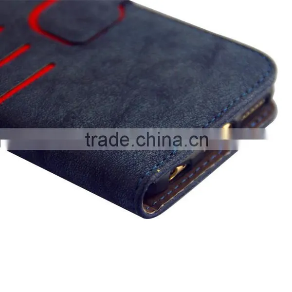 Luxury Magnetic Flip Cover Stand Wallet Leather Case For Apple IPhone 6 6S PLUS photo-4
