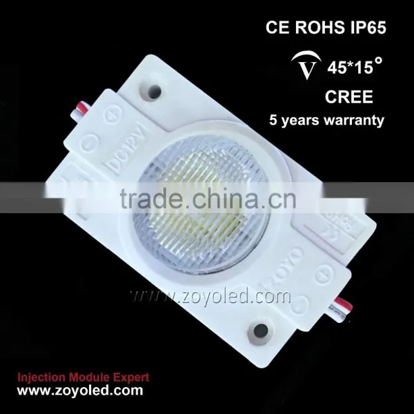 Japan Korea Technology High Brightness Sided Emitting Dc12v 2w Injection Led Module photo-2