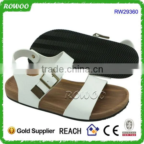 Easy Walking White Beach Flat Flip Flop Sandals photo-3