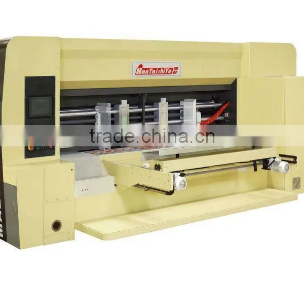 Bottom Vacuum Suction Flexo Printing Slotting Diecutting Machine photo-3