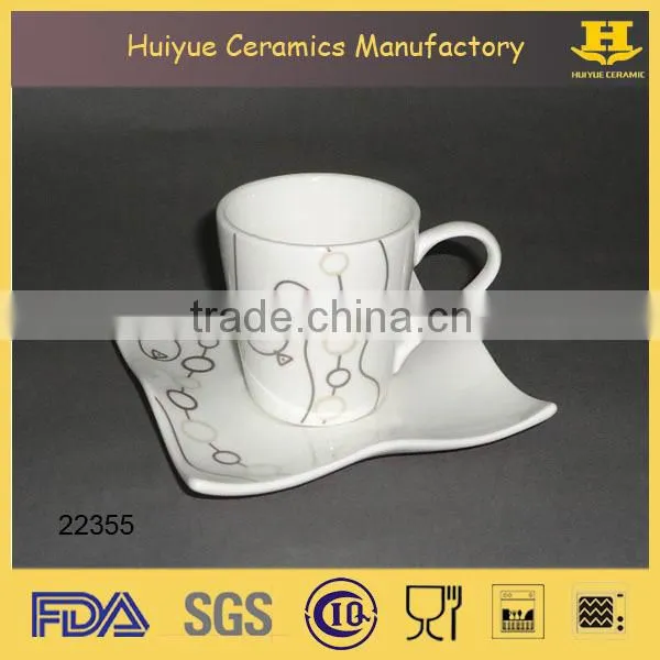 Coffee Cup Set, Espresso Coffee Cup Set, New Bone China Coffee Set photo-2