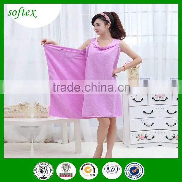 Microfiber Towel Bath Dress for Girls photo-4