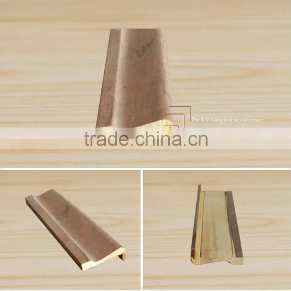 Wood Veneer Covered Window Molding photo-5