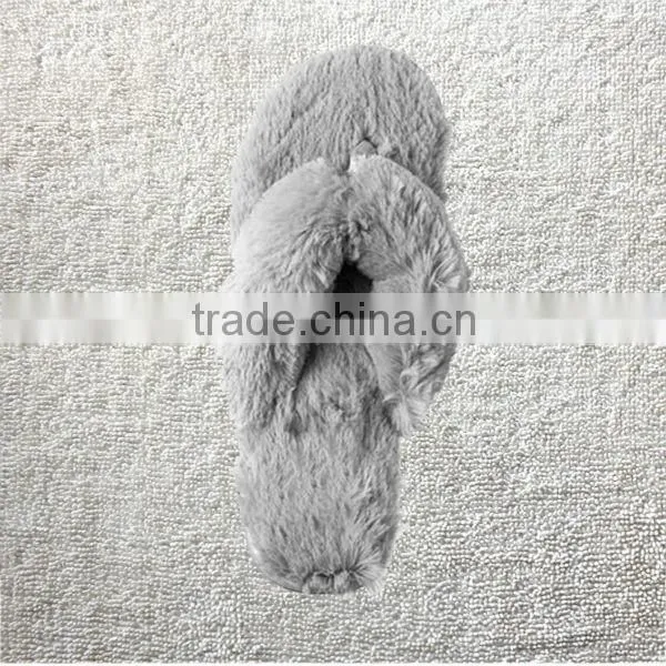 Preimum Quality Woman's New Plush Satin Spa Thong Slippers in 4 Beautiful Colors photo-2