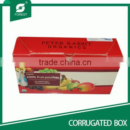 Quality Fruit Packaging Box Apples Corrugated Box photo-4