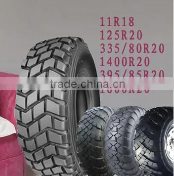 11R18 Radial Truck Tire, Double Star Brand, Military Tire photo-3