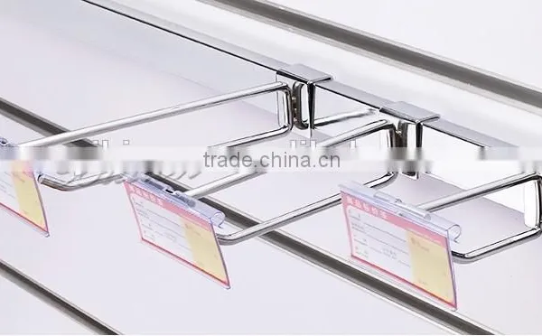 Metal Material Supermarket Display Hook With Tag Double Wire Hook photo-5