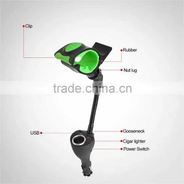 Car Accessories Dual USB Port Car Charger 5V 2.1A Universal Car Holder Charger photo-6