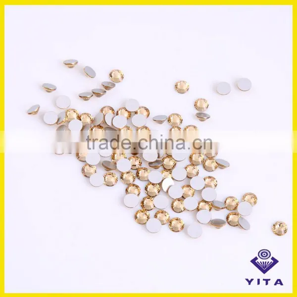 SS12 LCT Glass Non Hot Fix Flat Back Rhinestones For Nail Arts Design photo-5
