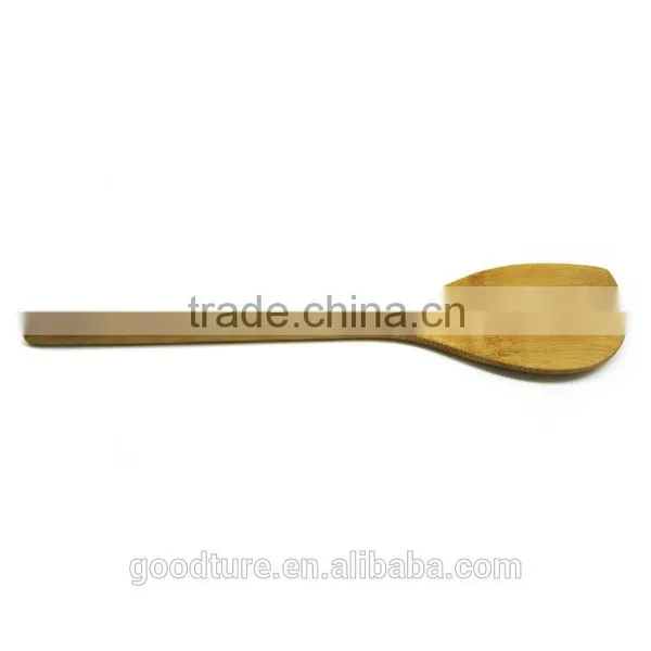 Bamboo Oblique Pancake Turner Spatula Scraper Cooking Utensil photo-3